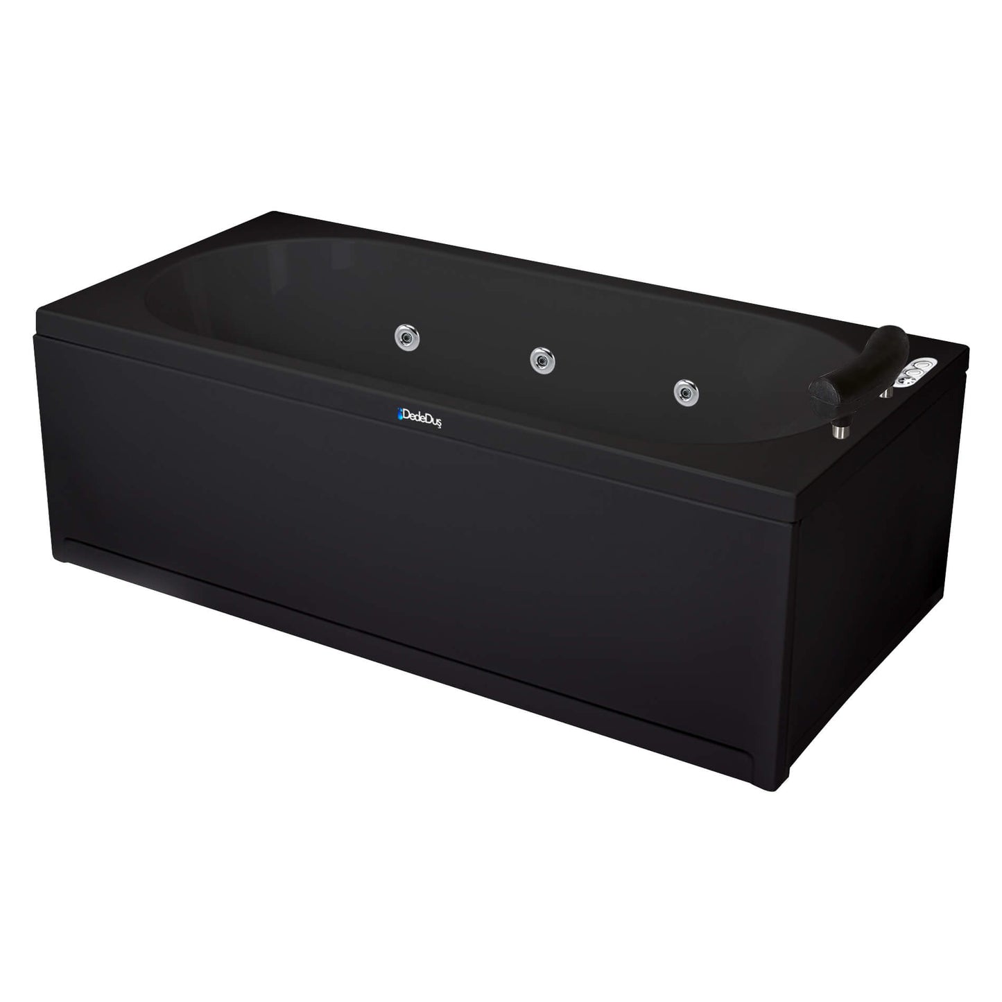 Tek kişilik, siyah, 170x80 cm jakuzi, Pro / Kapadokya modeli, Dede Duş, Çengelköy, Çarşı