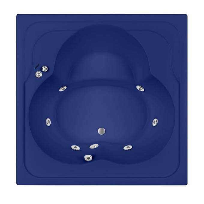 lacivert renkli 150 x 150 cm kare jakuzi PRO-S453 Trabzon