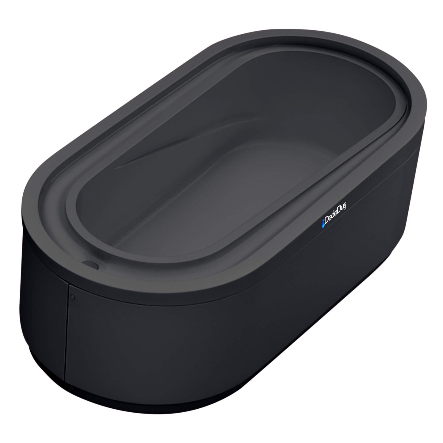 100x200 elips taşmalı küvet jakuzi, siyah, Mod Poyrazköy, Dede Duş, Ataşehir