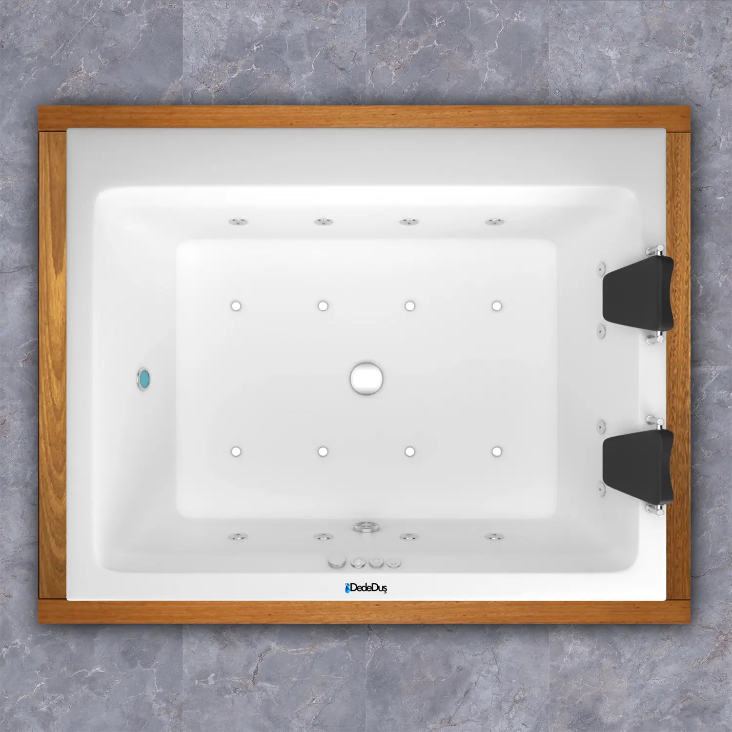 Ares Plus 2 kişilik iroko panelli süper sessiz jakuzi, Sakarya