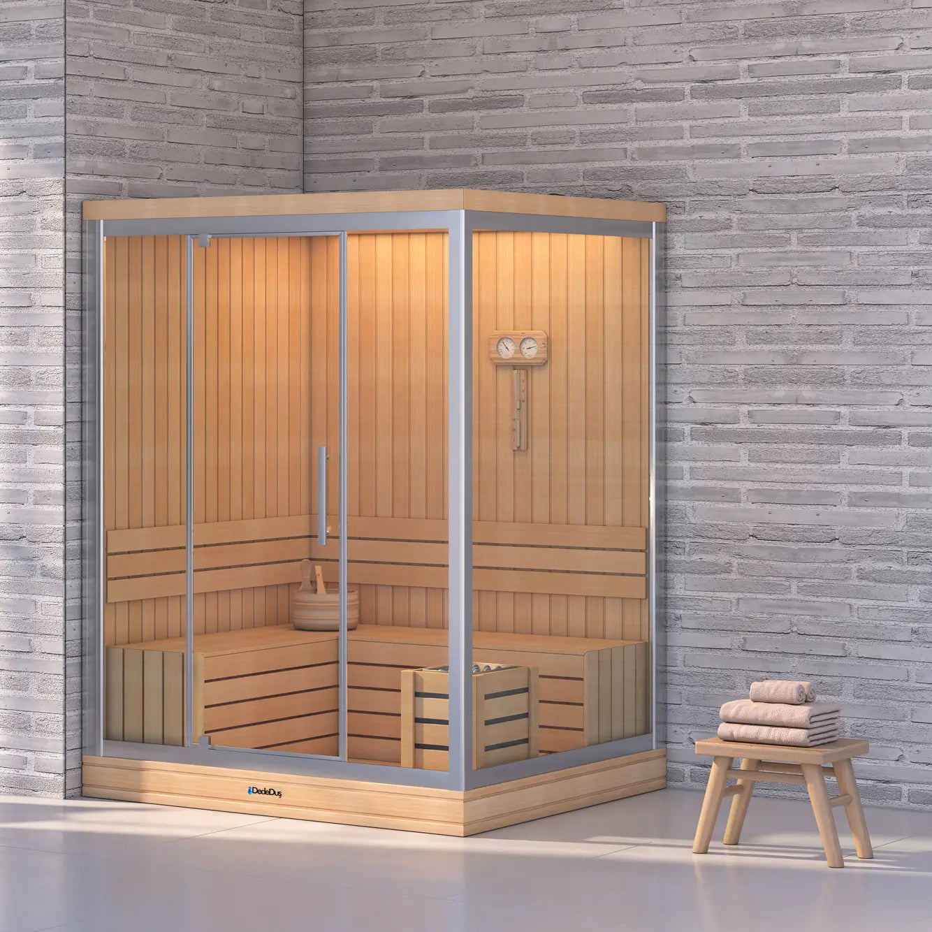 Dede Duş Aura Wide Sauna Odaları