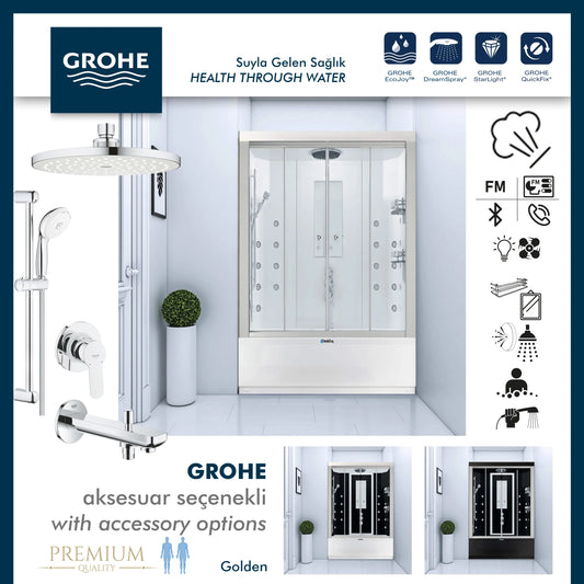 Grohe | Golden 2 Kişilik Kompakt Duş Sistemi