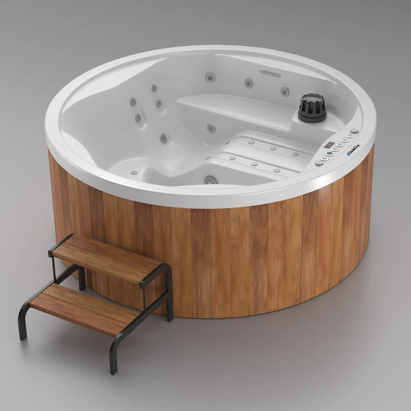 195x195cm,  Serene Hybrid SPA Hot Tub