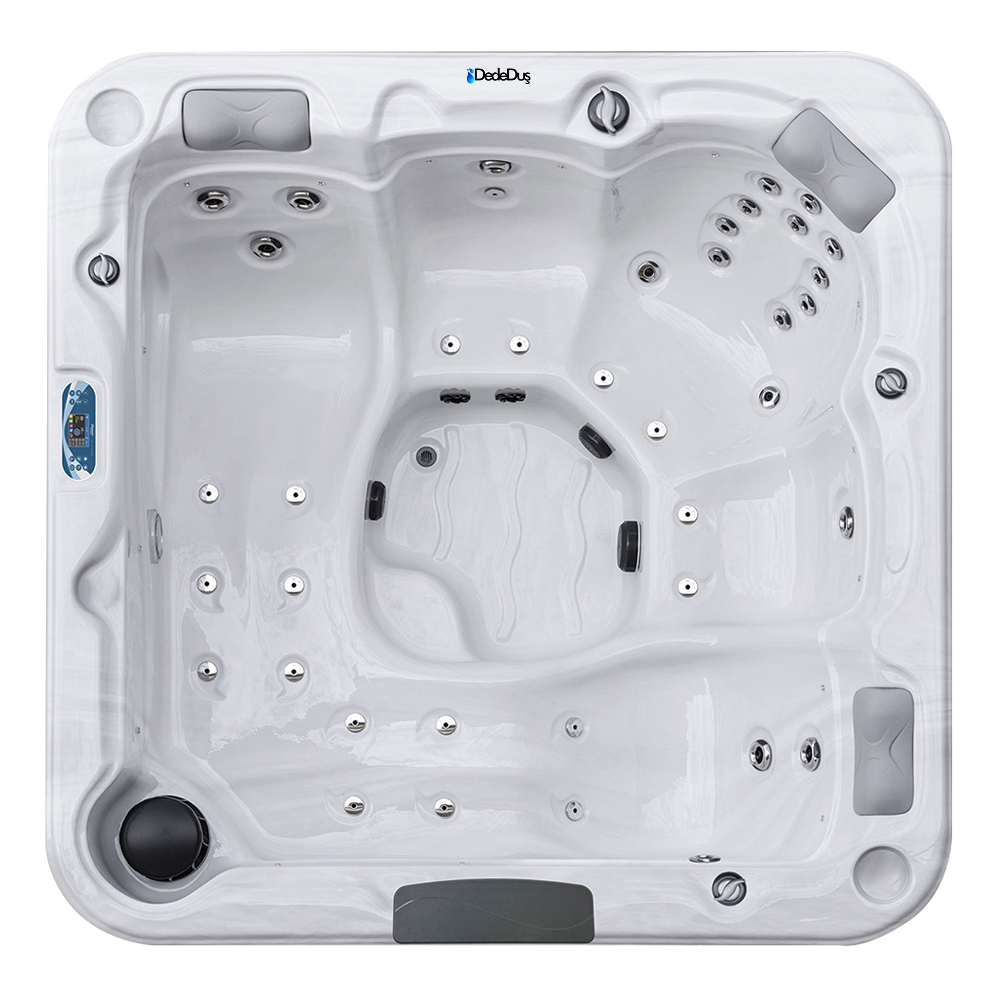 Liva SPA Jakuzi - 200x200 - Dede Duş - Shower