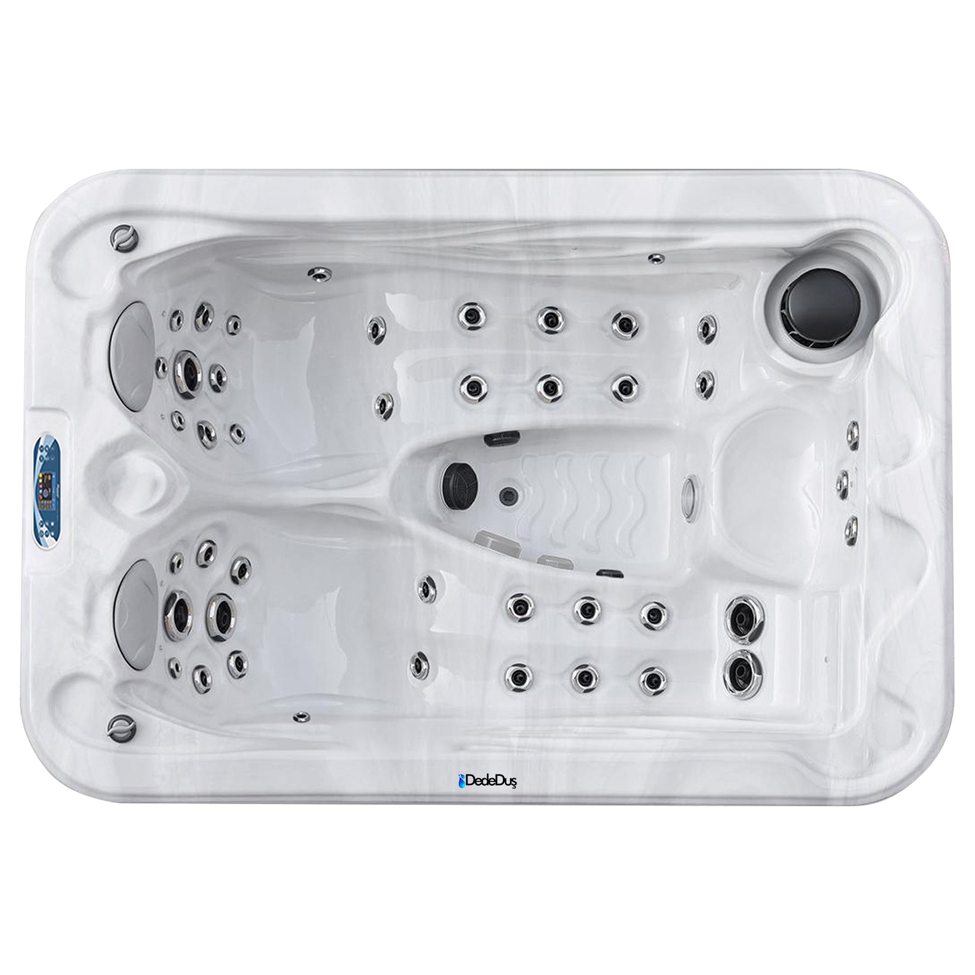 Nora SPA jakuzi - 3 kişilik - Dede Duş - Shower