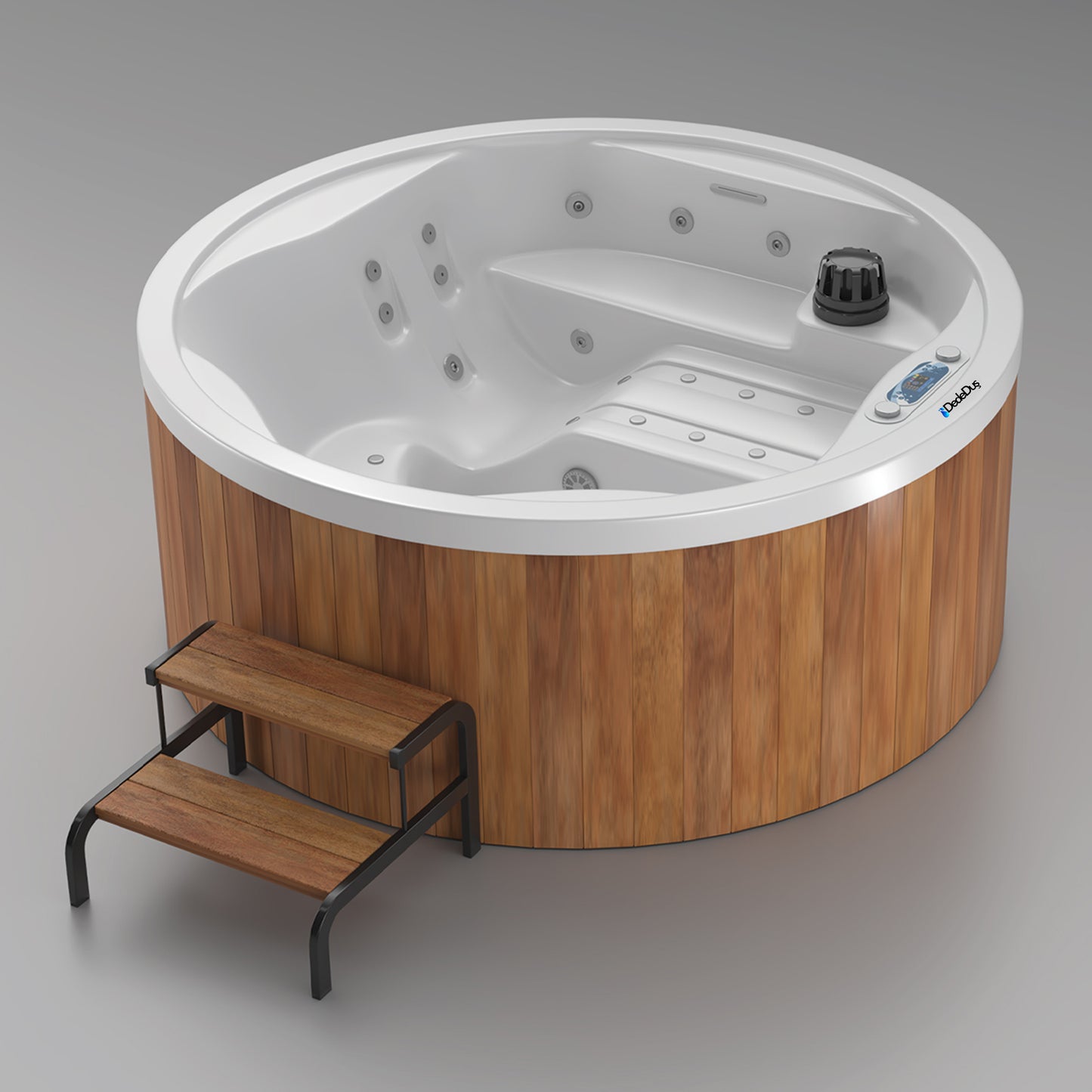 Serene SPA Jakuzi, 195x195 cm, Dede Duş - Shower