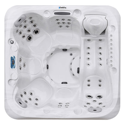 Sora SPA Jakuzi - 220x220 cm - Dede Duş - Shower