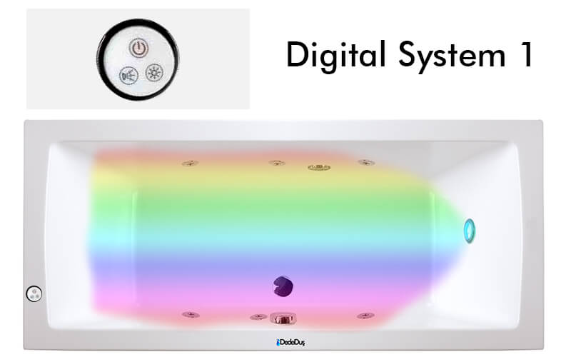 Sanacryl Digital System 1 jakuzi, hidro masaj sistemi