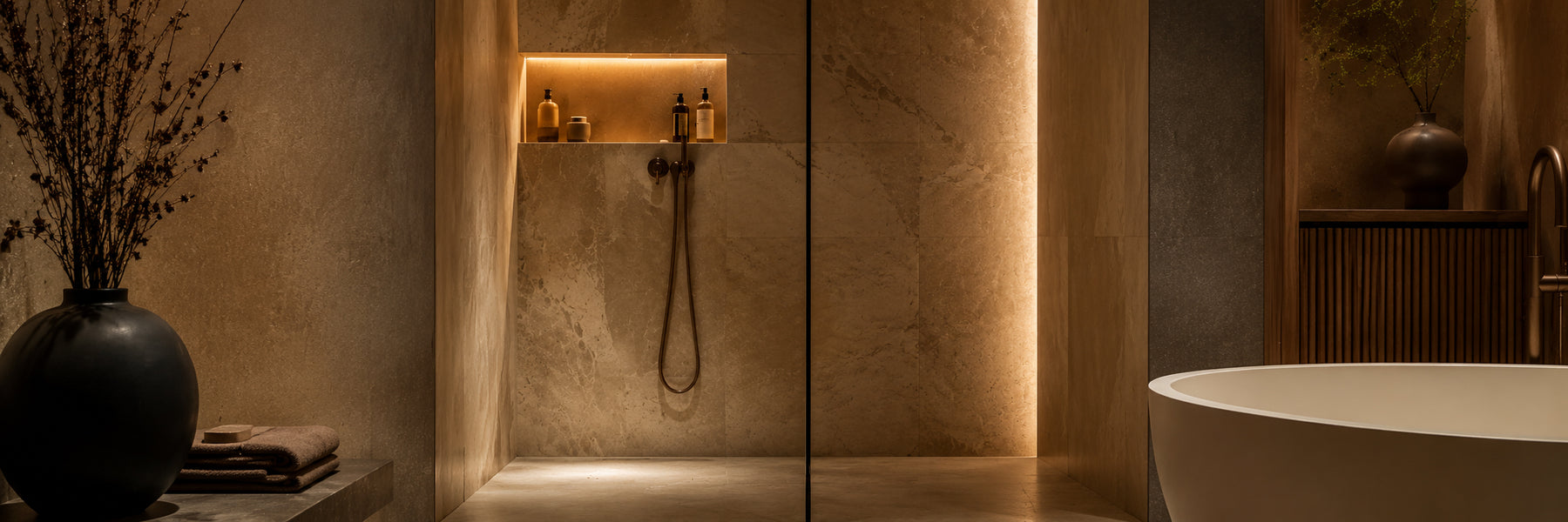 Dede Duş premium banyo ve wellness atmosferi