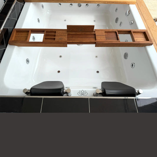 İroko  jakuzi, küvet rafı