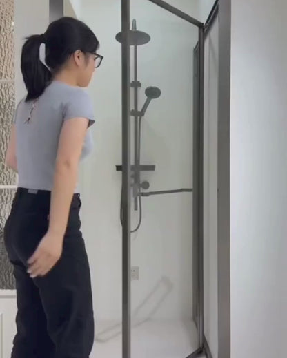 Shower Omen iki duvar arası içe katlanır sürgülü duşakabin Dede Duş montaj videosu