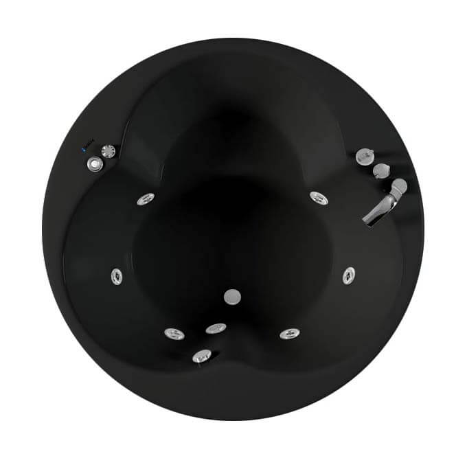 siyah renkli 150 cm çaplı yuvarlak jakuzi PRO-S451 Antalya